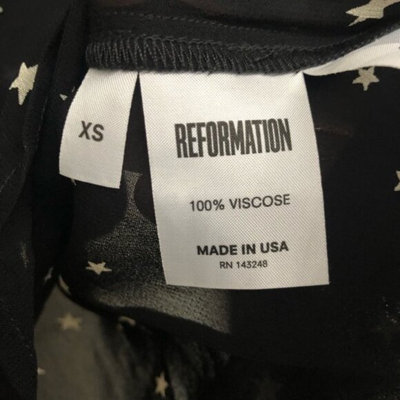 Reformation Antibes Top in Stargazer, XS - Picture 3 of 7